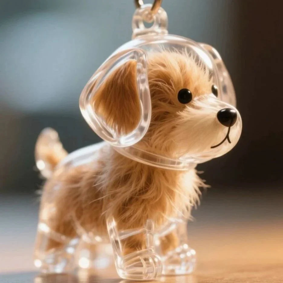 Transparent Dog Hair Storage