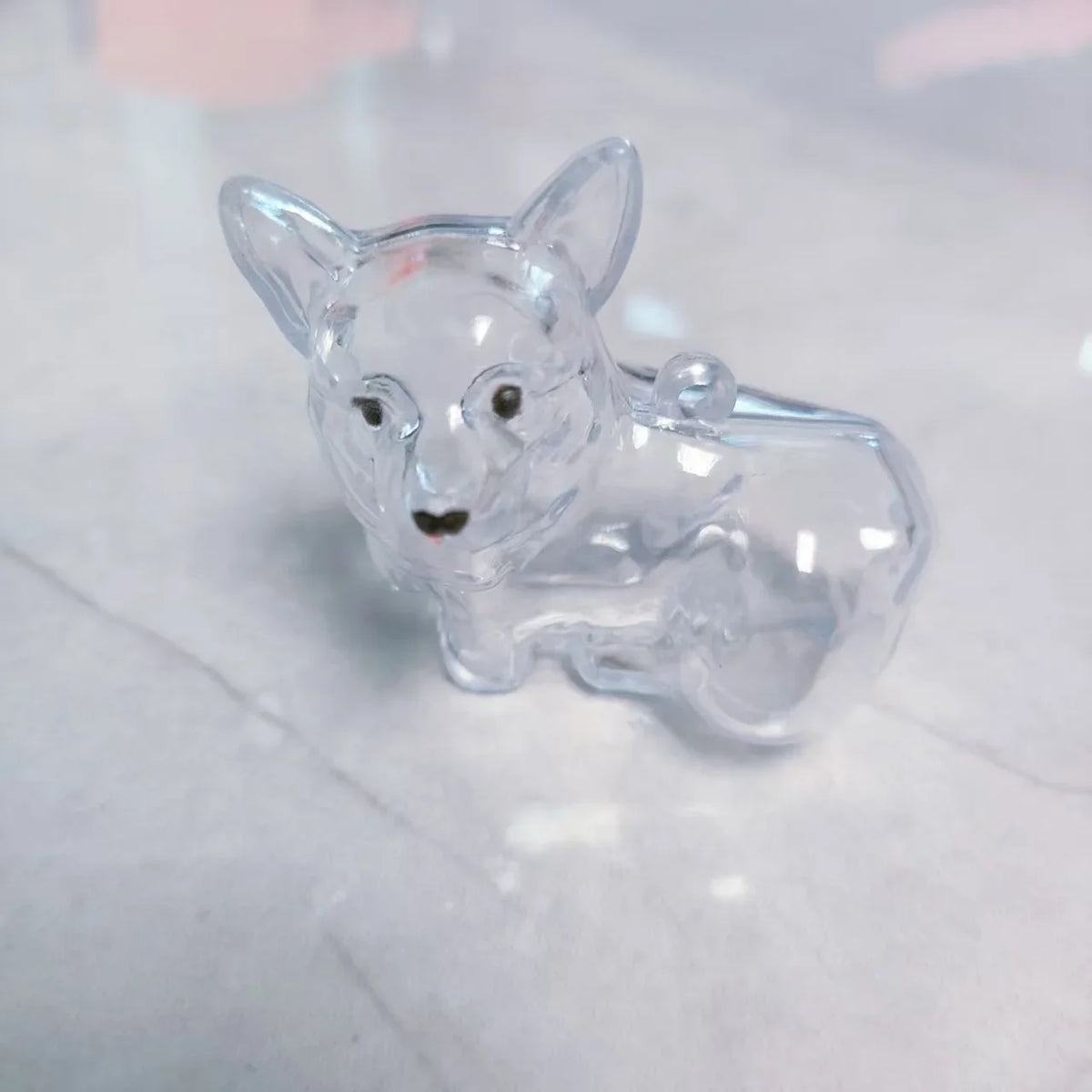 Transparent Dog Hair Storage