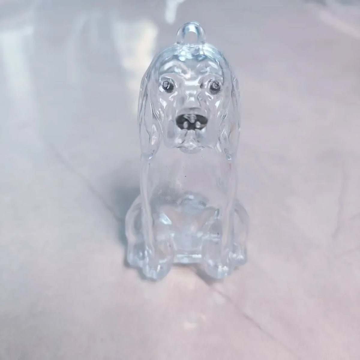 Transparent Dog Hair Storage